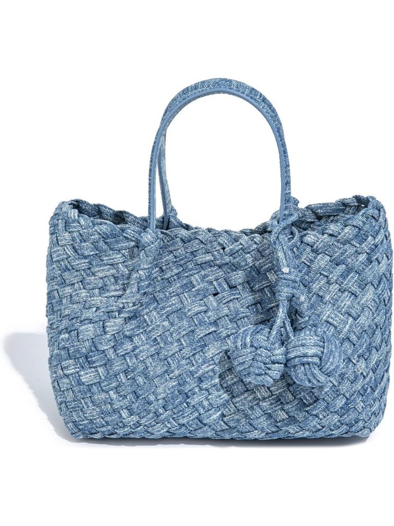 Stylish Woven Tote Bag For Women | Large Beach & Travel Hobo Handbag, Retro